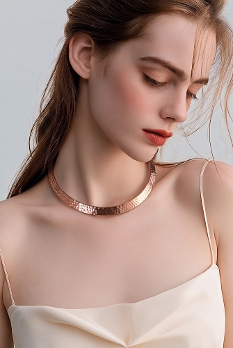 Solid copper choker #31J